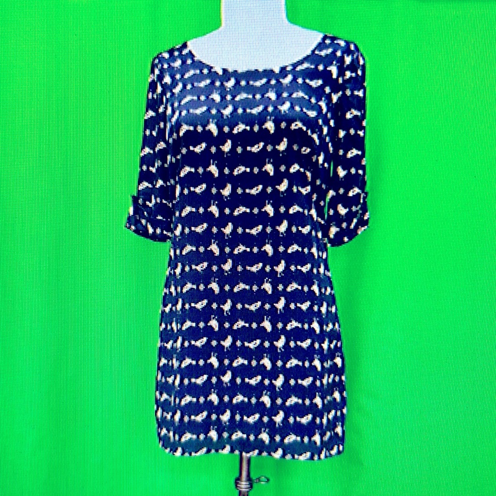 Lily Rose  bird print dress size medium